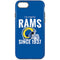 NFL Los Angeles Rams Helmet iPhone 8 Pro Case