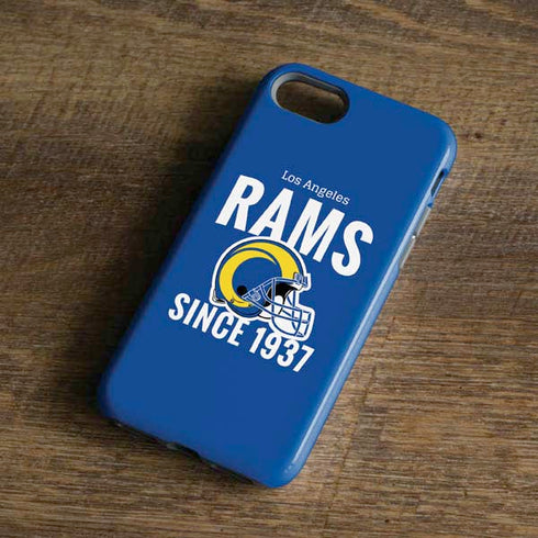 NFL Los Angeles Rams Helmet iPhone 8 Pro Case