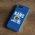 NFL Los Angeles Rams Helmet iPhone 8 Pro Case