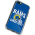 NFL Los Angeles Rams Helmet iPhone SE (2nd & 3rd Gen) Clear Case