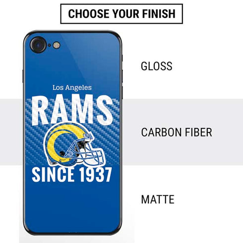 NFL Los Angeles Rams Helmet iPhone SE (2nd & 3rd Gen) Skin