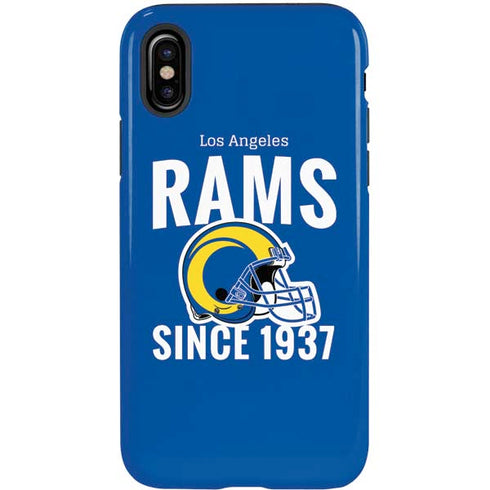NFL Los Angeles Rams Helmet iPhone X Pro Case