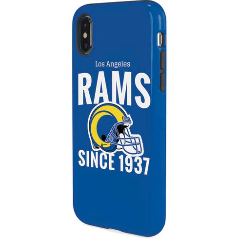 NFL Los Angeles Rams Helmet iPhone X Pro Case