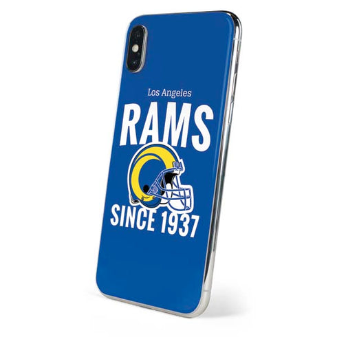 NFL Los Angeles Rams Helmet iPhone X Skin