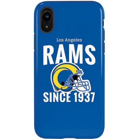 NFL Los Angeles Rams Helmet iPhone XR Pro Case
