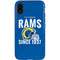 NFL Los Angeles Rams Helmet iPhone XR Pro Case