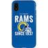 NFL Los Angeles Rams Helmet iPhone XR Pro Case
