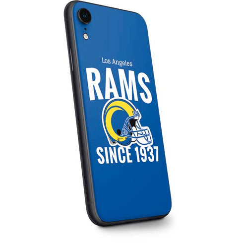 NFL Los Angeles Rams Helmet iPhone XR Skin