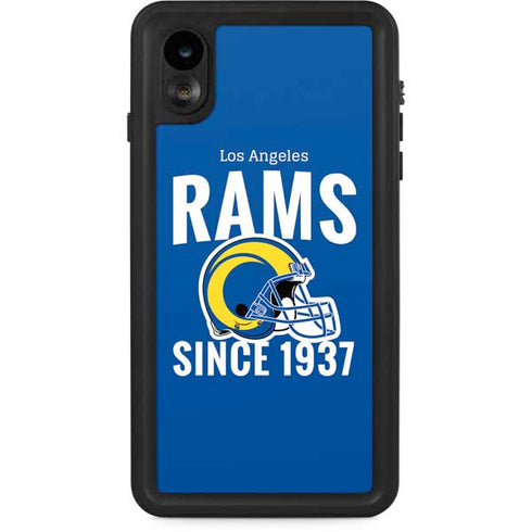 NFL Los Angeles Rams Helmet iPhone XR Waterproof Case