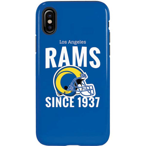 NFL Los Angeles Rams Helmet iPhone XS Pro Case