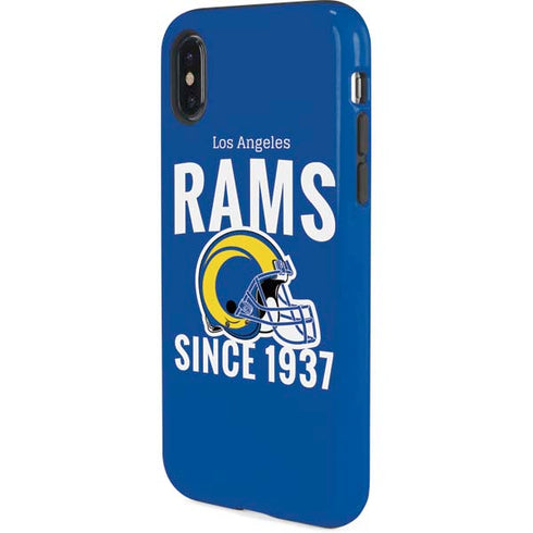 NFL Los Angeles Rams Helmet iPhone XS Pro Case