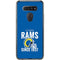 NFL Los Angeles Rams Helmet LG K51/Q51 Clear Case