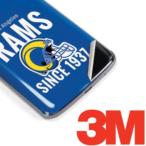NFL Los Angeles Rams Helmet Moto E5 Plus Skin