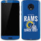 NFL Los Angeles Rams Helmet Moto G6 Skin
