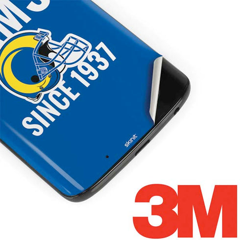 NFL Los Angeles Rams Helmet Moto G6 Skin