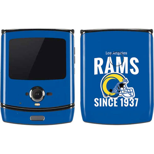 NFL Los Angeles Rams Helmet Motorola RAZR Skin