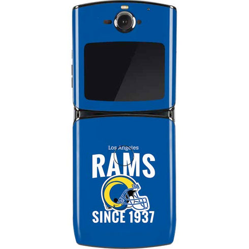 NFL Los Angeles Rams Helmet Motorola RAZR Skin