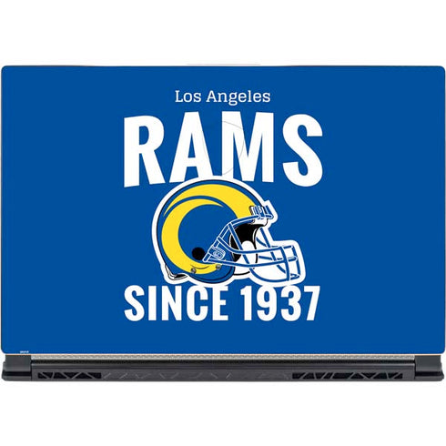 NFL Los Angeles Rams Helmet MSI GS65 Stealth Laptop Skin