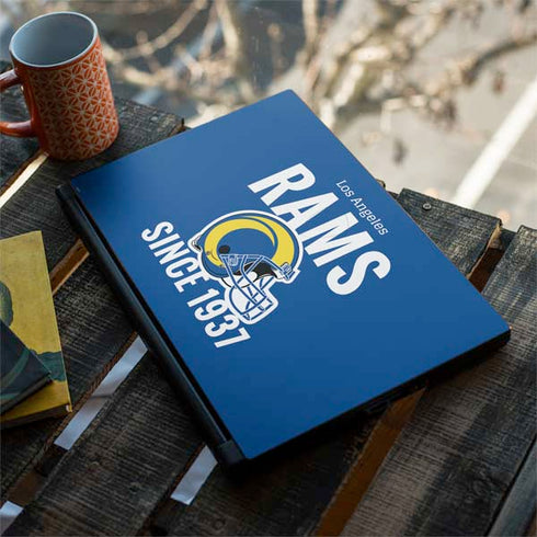 NFL Los Angeles Rams Helmet MSI GS65 Stealth Laptop Skin