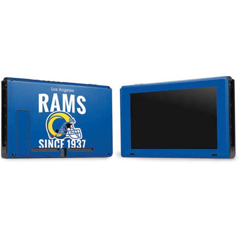 NFL Los Angeles Rams Helmet Nintendo Switch Bundle Skin