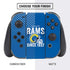 NFL Los Angeles Rams Helmet Nintendo Switch Bundle Skin