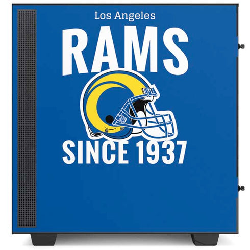NFL Los Angeles Rams Helmet NZXT H510 Compact ATX Mid-Tower Case Skin