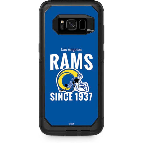 NFL Los Angeles Rams Helmet Otterbox Commuter Galaxy Skin