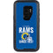 NFL Los Angeles Rams Helmet Otterbox Defender Galaxy Skin