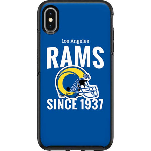 NFL Los Angeles Rams Helmet Otterbox Symmetry iPhone Skin