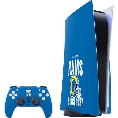 NFL Los Angeles Rams Helmet PS5 Bundle Skin