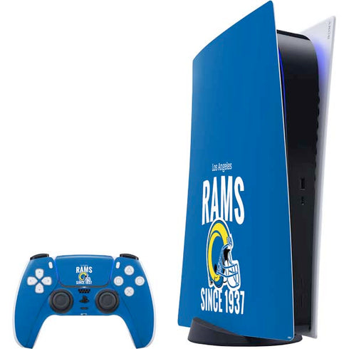 NFL Los Angeles Rams Helmet PS5 Digital Edition Bundle Skin