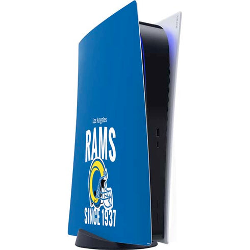 NFL Los Angeles Rams Helmet PS5 Digital Edition Console Skin