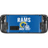 NFL Los Angeles Rams Helmet Steam Deck Handheld Gaming Computer Skin