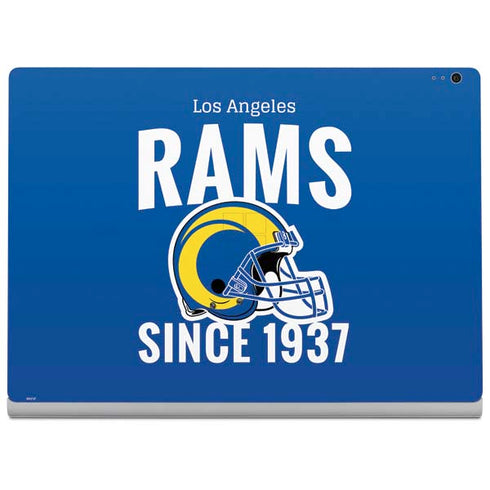 NFL Los Angeles Rams Helmet Surface Book 2 13.5in Skin