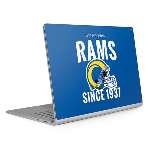 NFL Los Angeles Rams Helmet Surface Book 2 15in Skin