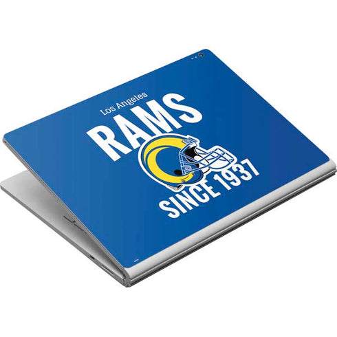 NFL Los Angeles Rams Helmet Surface Book Skin