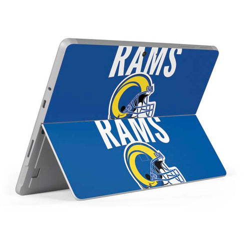 NFL Los Angeles Rams Helmet Surface Go Skin