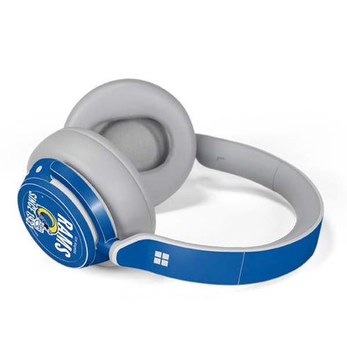 NFL Los Angeles Rams Helmet Surface Headphones Skin