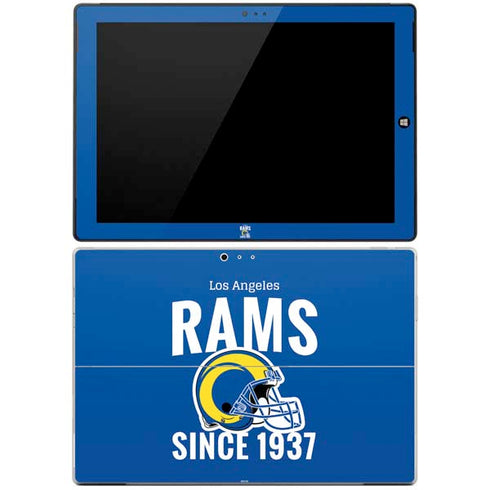 NFL Los Angeles Rams Helmet Surface Pro 3 Skin