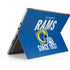 NFL Los Angeles Rams Helmet Surface Pro 9 Skin