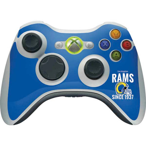 NFL Los Angeles Rams Helmet Xbox 360 Wireless Controller Skin