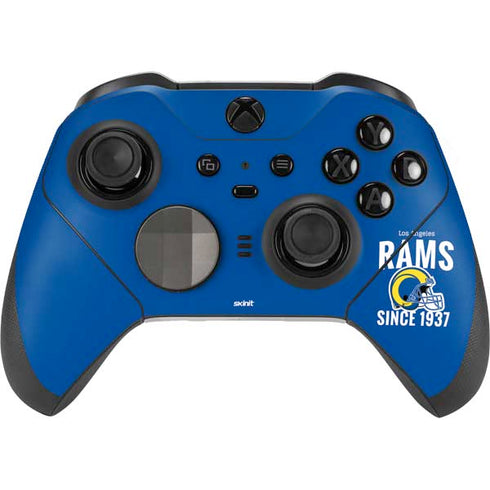 NFL Los Angeles Rams Helmet Xbox Elite Wireless Controller Series 2 Skin