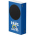 NFL Los Angeles Rams Helmet Xbox Series S Console Skin