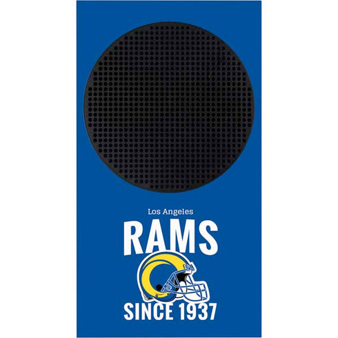 NFL Los Angeles Rams Helmet Xbox Series S Console Skin