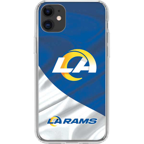 NFL Los Angeles Rams iPhone 11 Clear Case