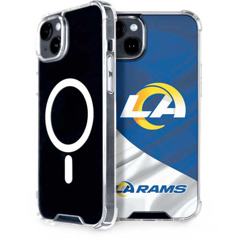 NFL Los Angeles Rams iPhone 15 Plus MagSafe Case