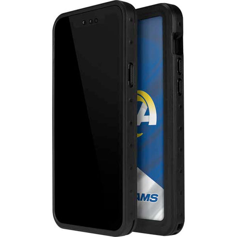 NFL Los Angeles Rams iPhone 14 Pro Max Waterproof Case