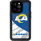 NFL Los Angeles Rams iPhone 14 Pro Waterproof Case