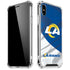 NFL Los Angeles Rams iPhone XS Max Clear Case