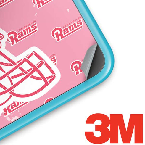 NFL Los Angeles Rams Pink Logo Blast Nintendo 2DS XL (2017) Skin